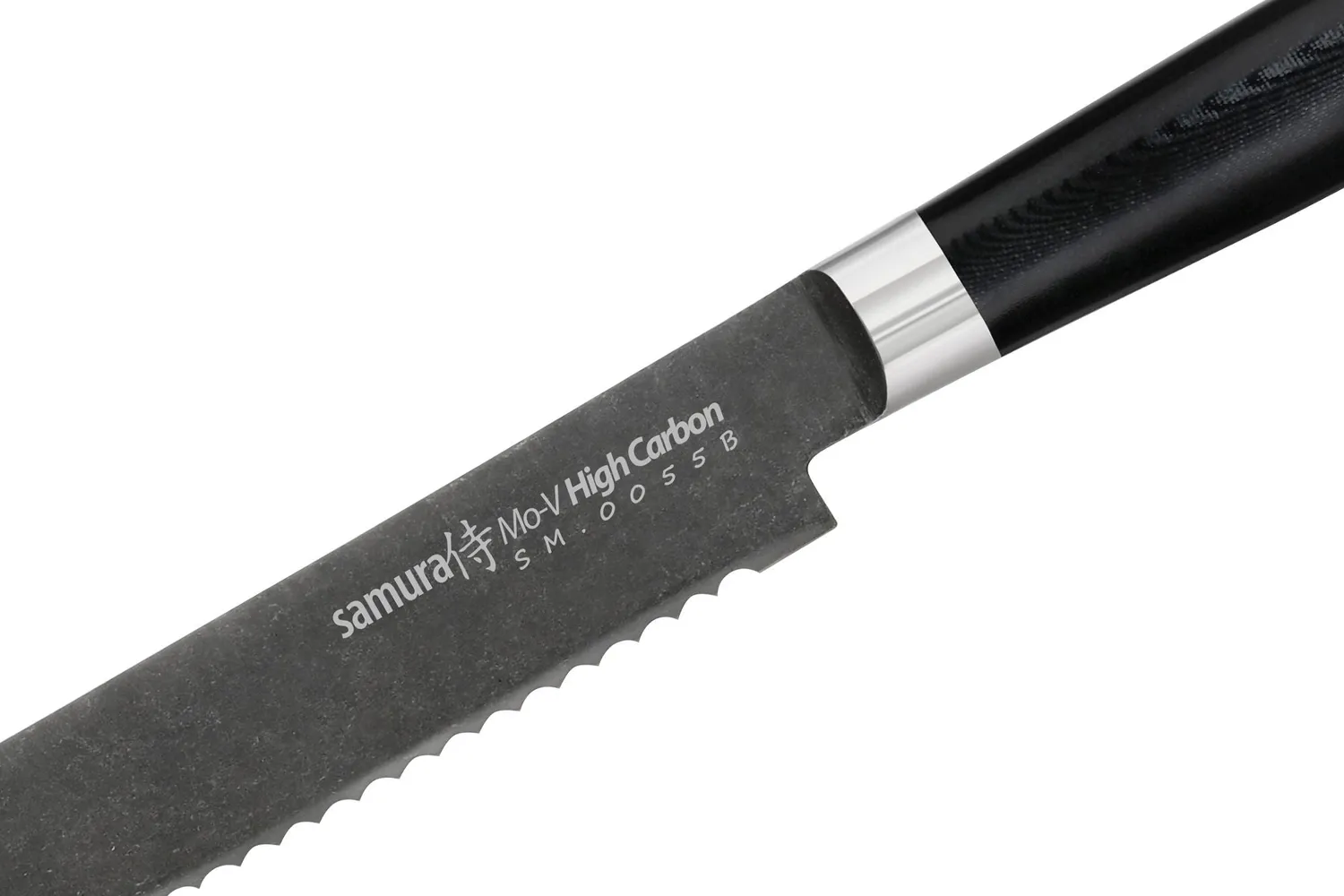 Samura Mo-V Stonewash SM-0055B coltello pane 230 mm