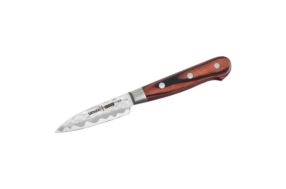 Samura Kaiju coltello spelucchino 78 mm legno