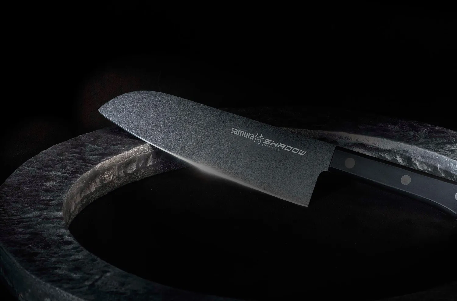 Samura Shadow SH-0095 coltello santoku 175mm antiaderente