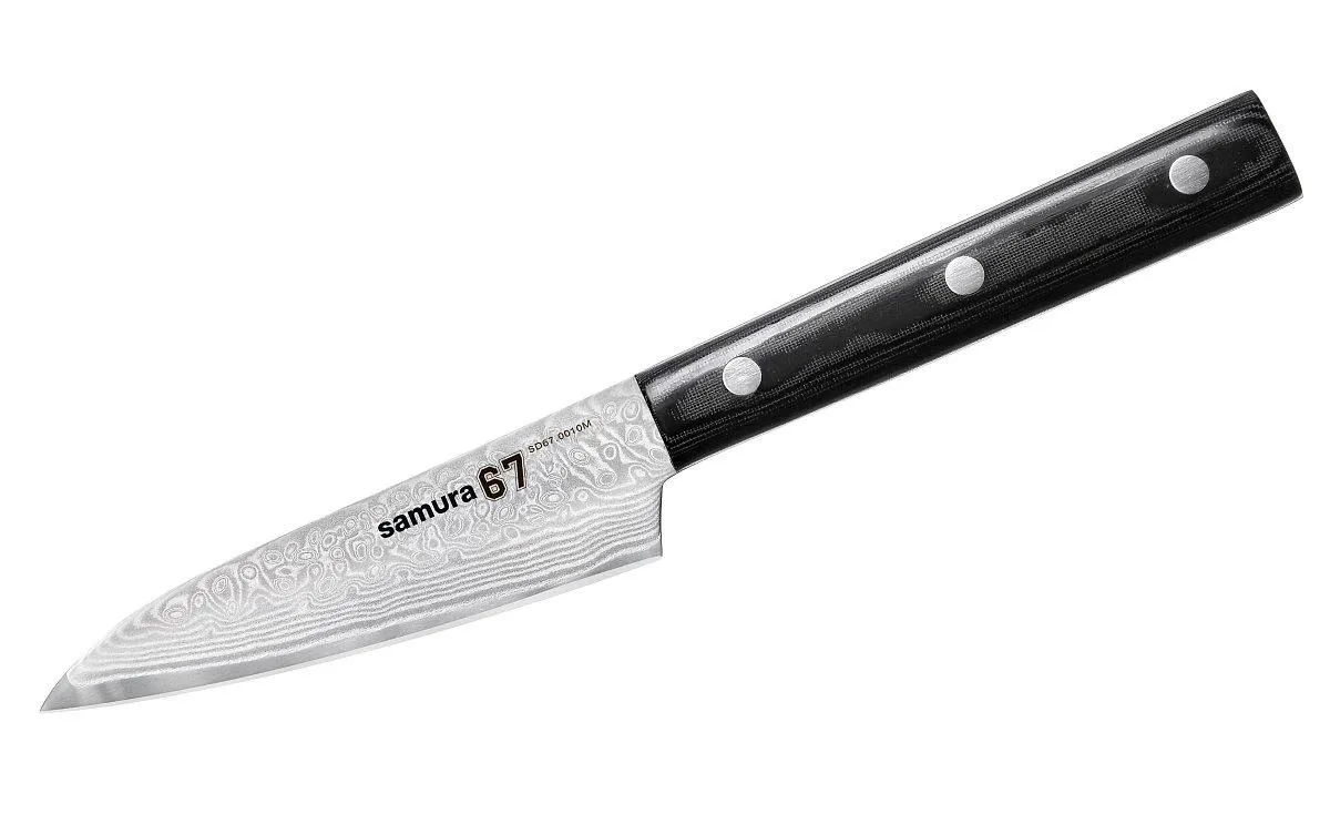 Samura 67 Damascus SD67-0220M set 3 coltelli damasco