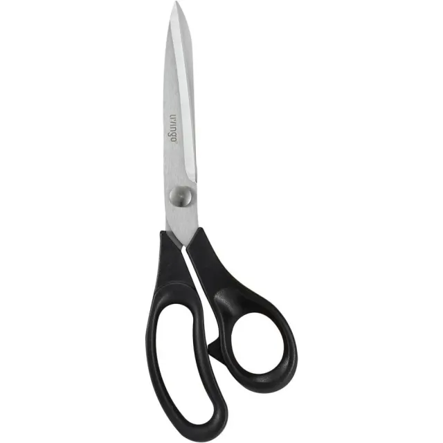 Livingo 9.5" forbici da sarto lama piegata nere