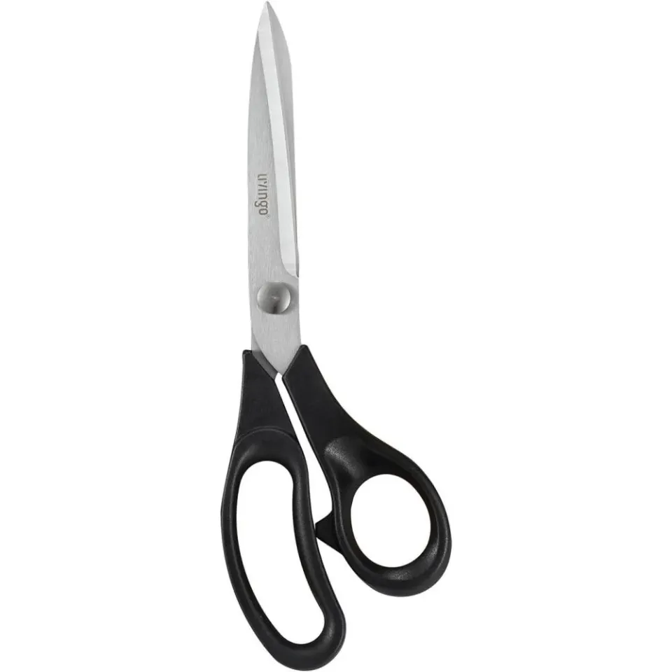 Livingo 9.5" forbici da sarto lama piegata nere