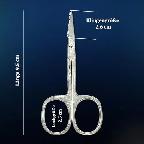 SMI forbicine unghie cuticole 9,5cm curve inox manicure