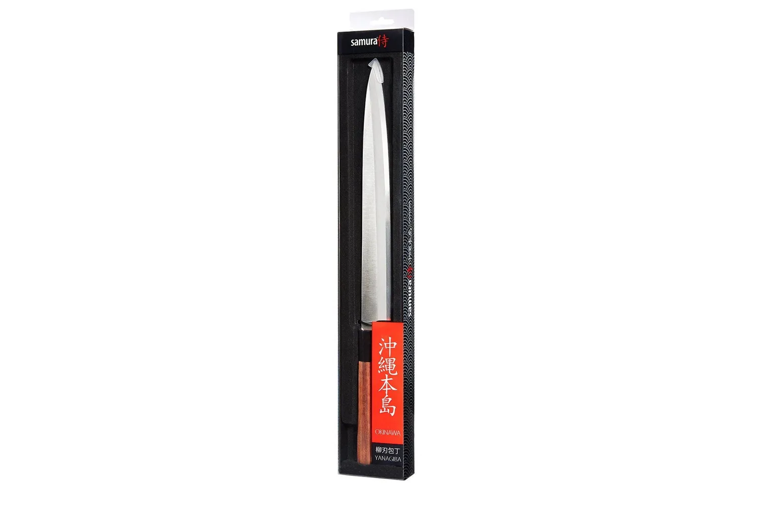 Samura Okinawa SO-0111 yanagiba sushi 270 mm legno