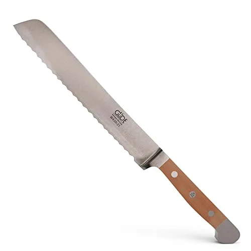 Güde Alpha Birne coltello pane 21 cm mancini pero forgiato