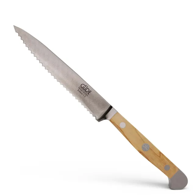 Güde Alpha Olive coltello pomodoro 13 cm ulivo