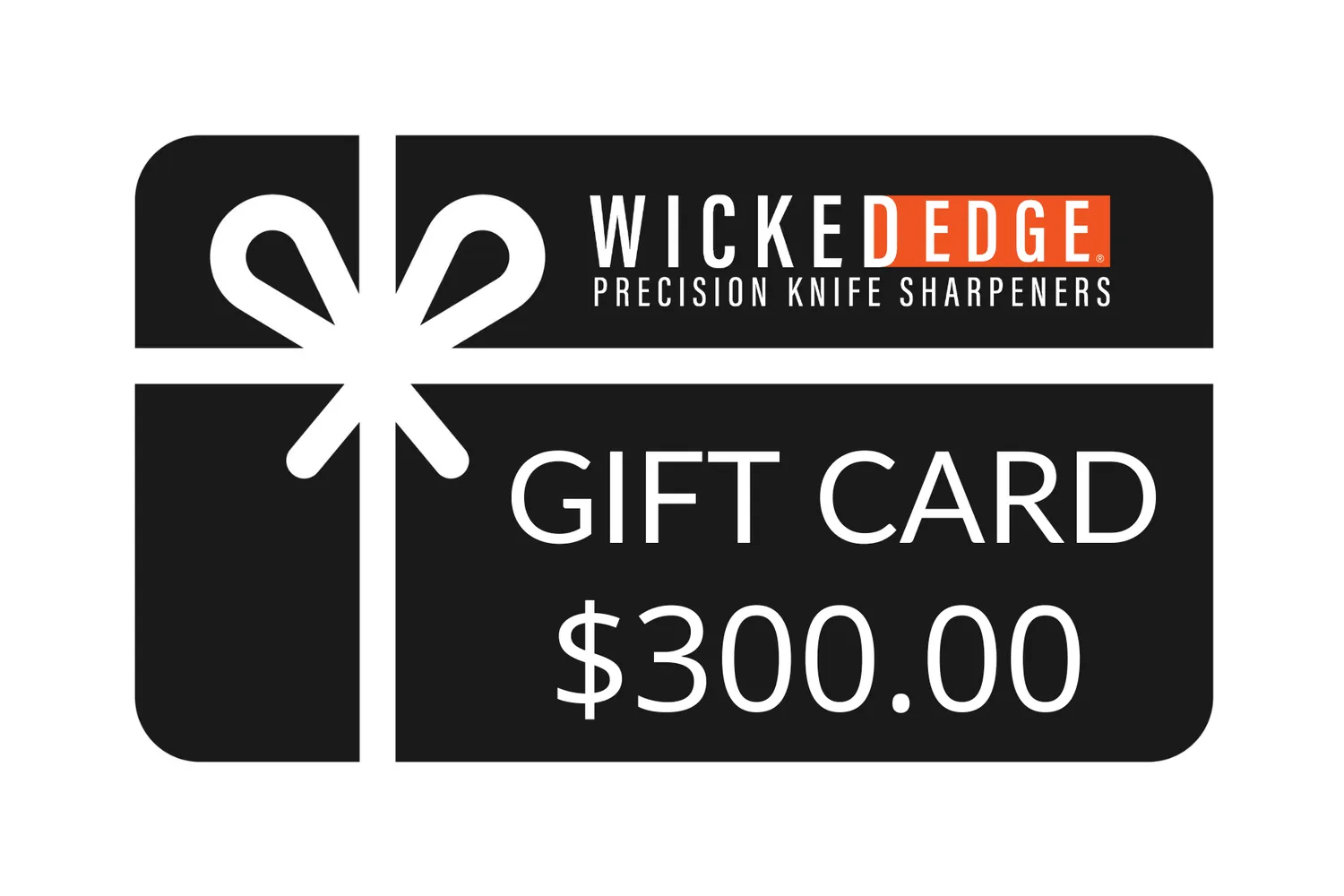 Wicked Edge gift card buono regalo email affilatura