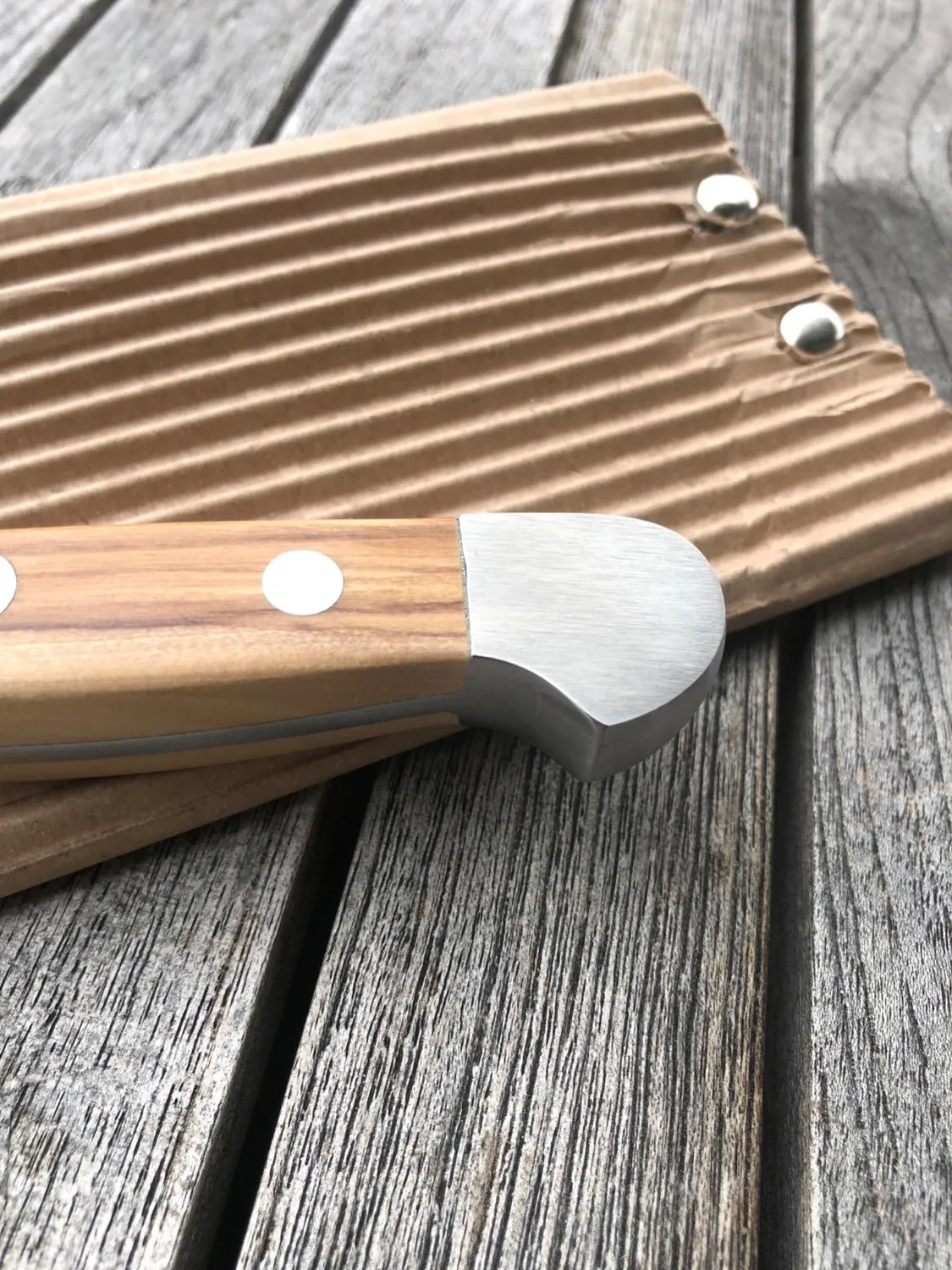 Güde Alpha Olive Mannaia Forgiata 18 cm Ulivo