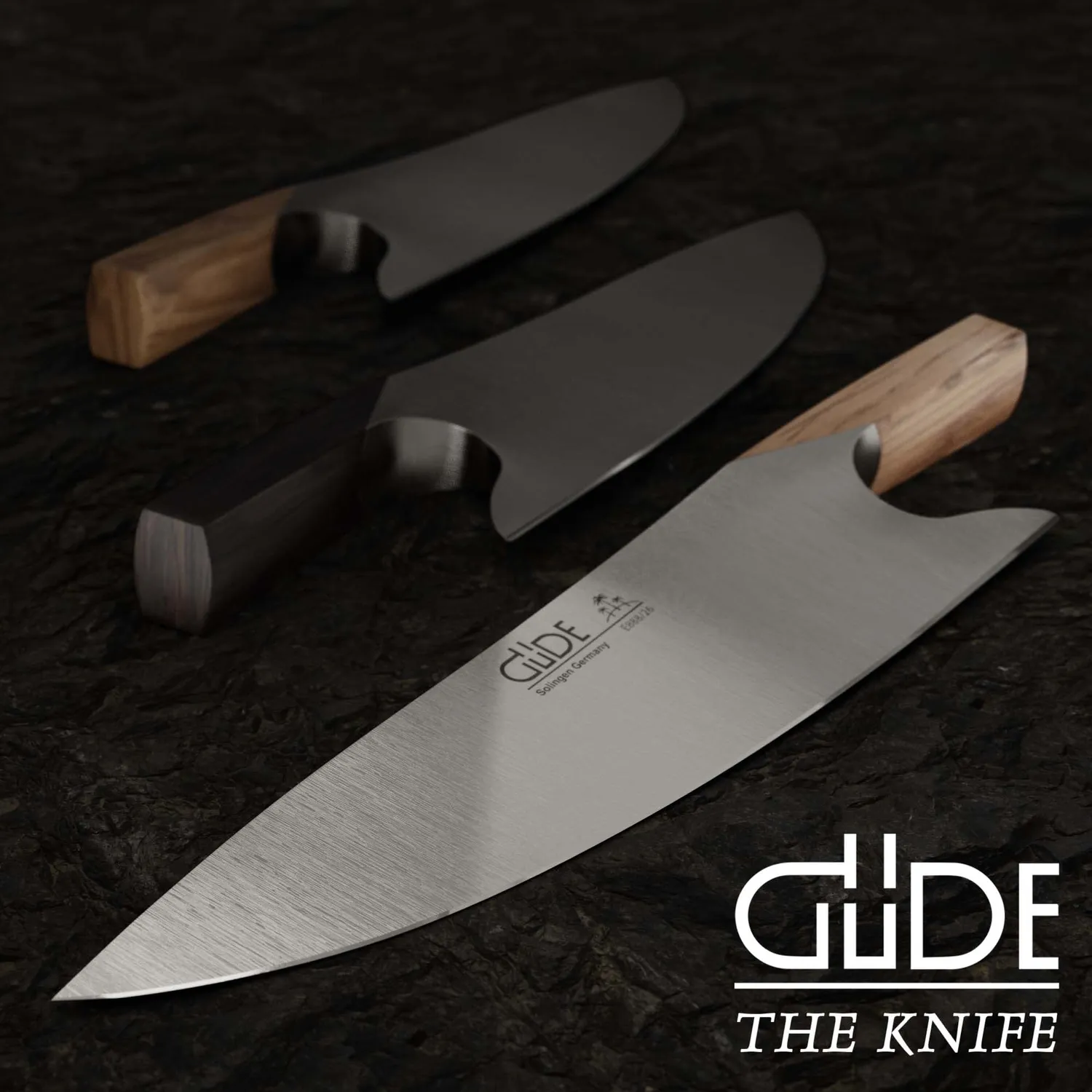 Güde The Knife Coltello chef 26 cm rovere di botte
