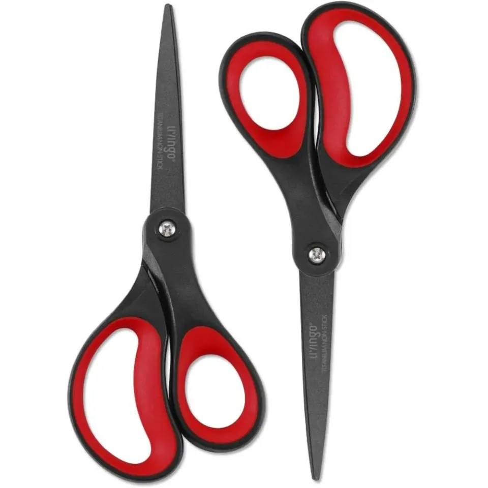 Livingo Forbici Ufficio 8 Pollici 2 Pezzi Antiaderenti