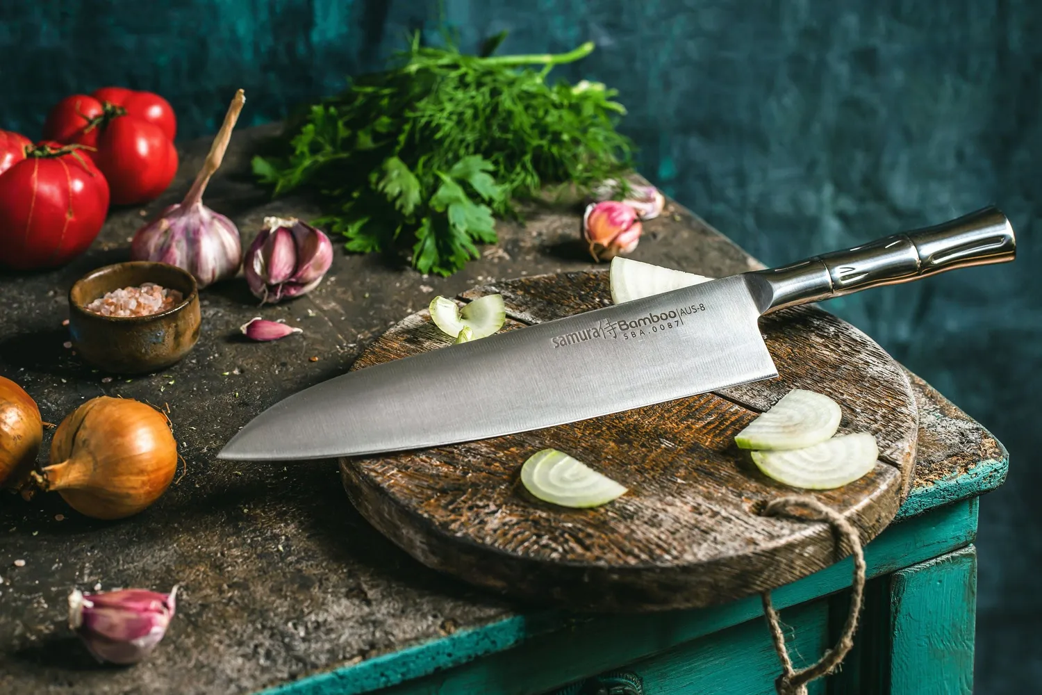 Samura Bamboo SBA-0087 coltello chef 240 mm AUS-8