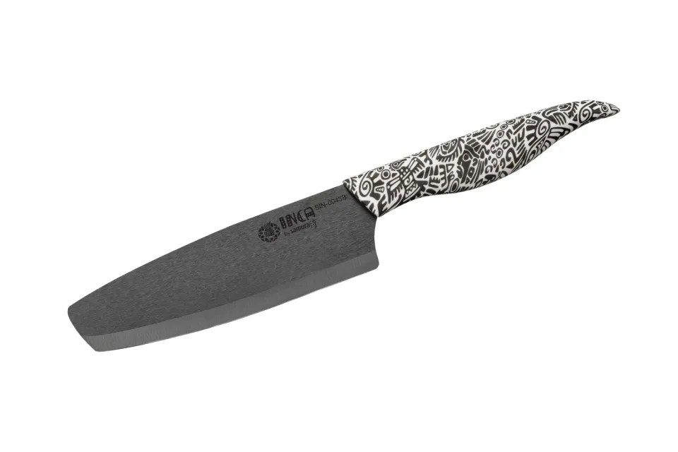 Samura Inca SIN-0043B Coltello Nakiri 165 mm ceramica