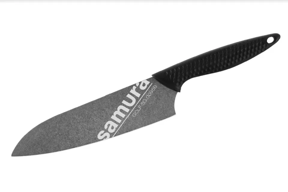 Samura Golf SG-0095B coltello santoku 180 mm stonewash