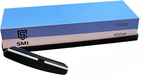 SMI pietra affilacoltelli 1000/6000 doppia faccia corindone