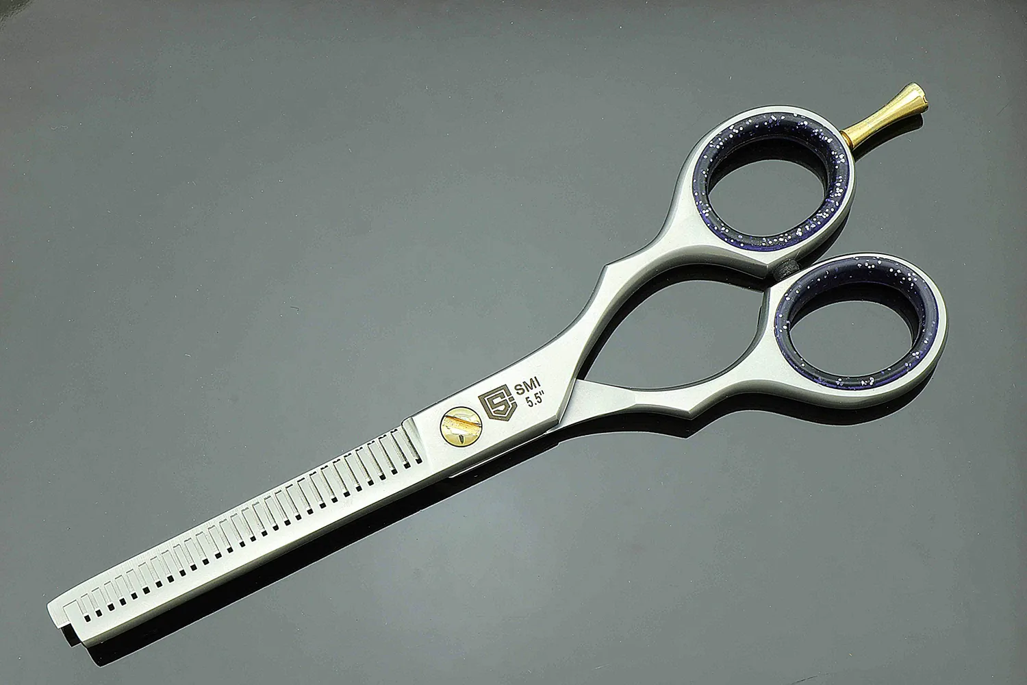 SMI Forbici Sfoltire Capelli 5,5" Acciaio Inox Dentata