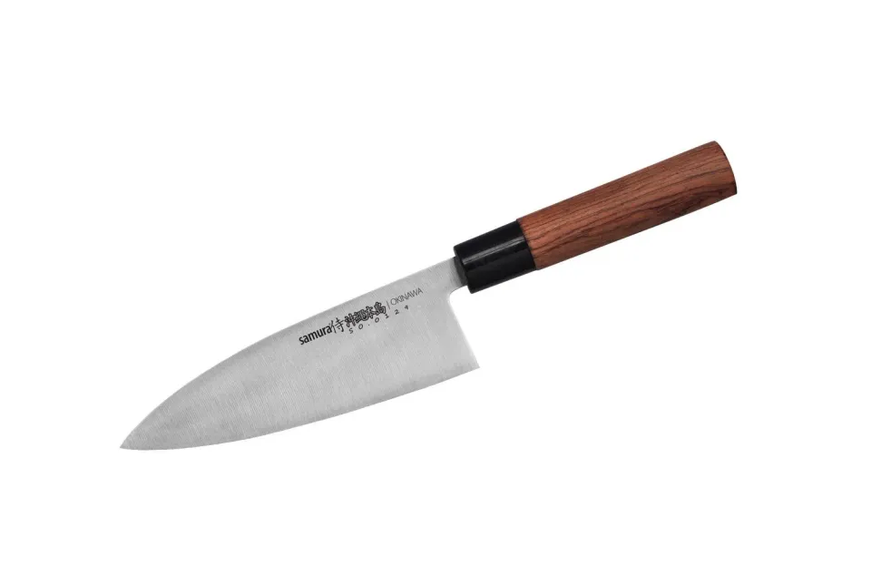 Samura Okinawa SO-0129 coltello deba 170 mm palissandro