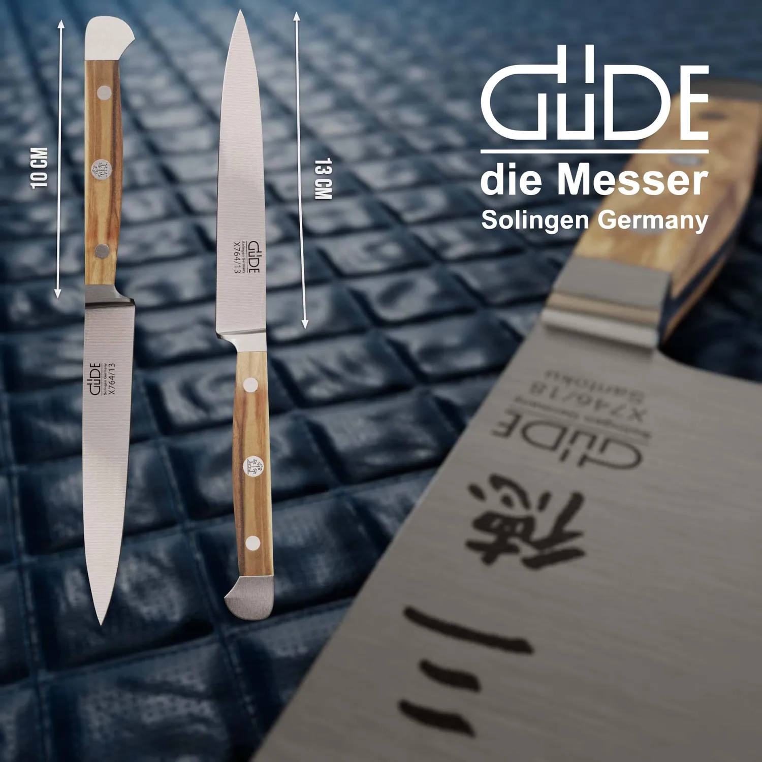 Güde Alpha Olive coltello cucina 13 cm ulivo