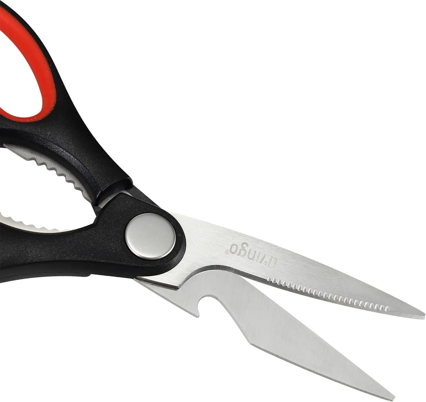 LIVINGO Forbici Cucina Multiuso Inox 2 Pezzi Apribottiglie