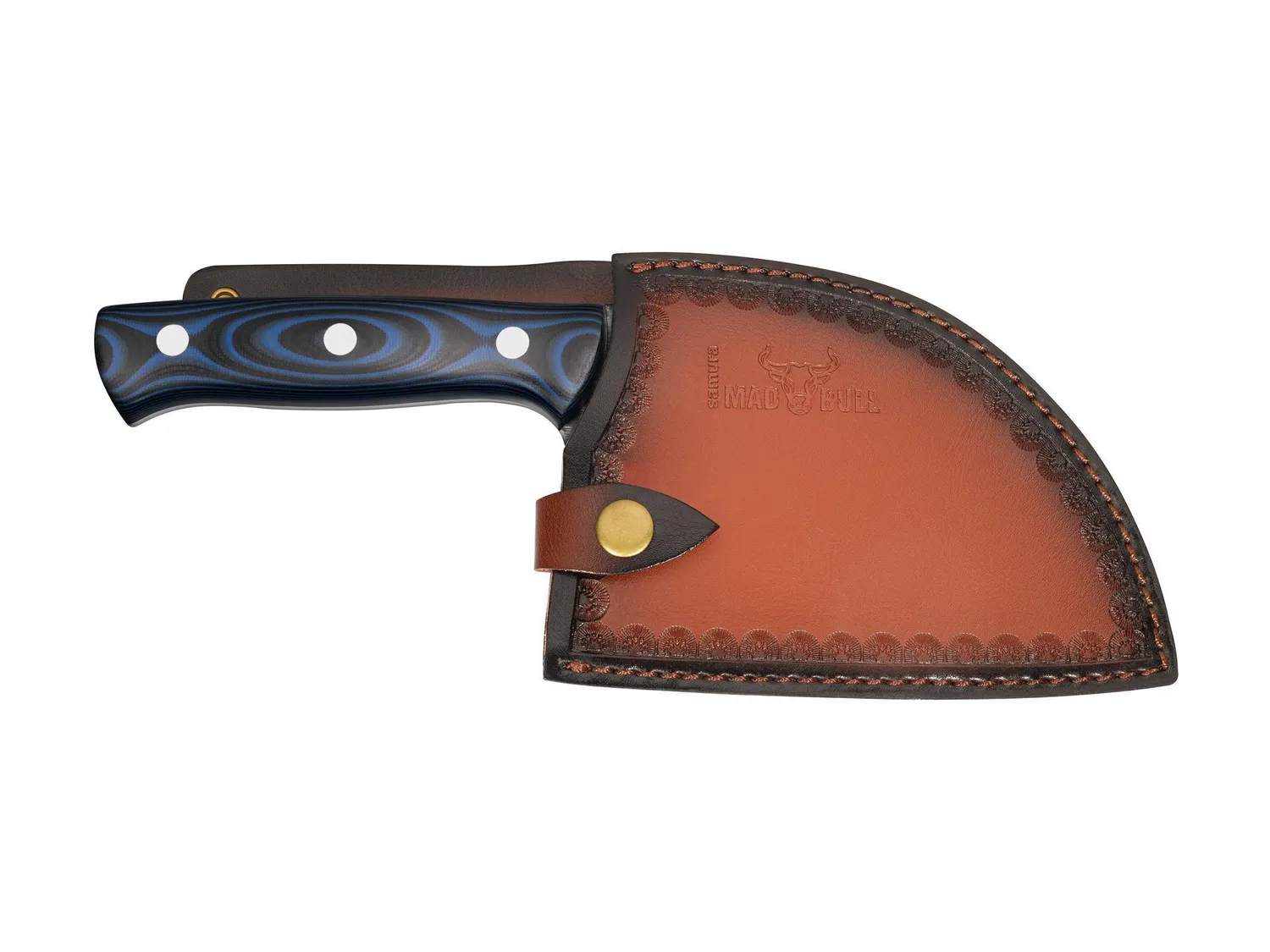 Samura Mad Bull SMB-0041 mannaia serba blu 145 mm