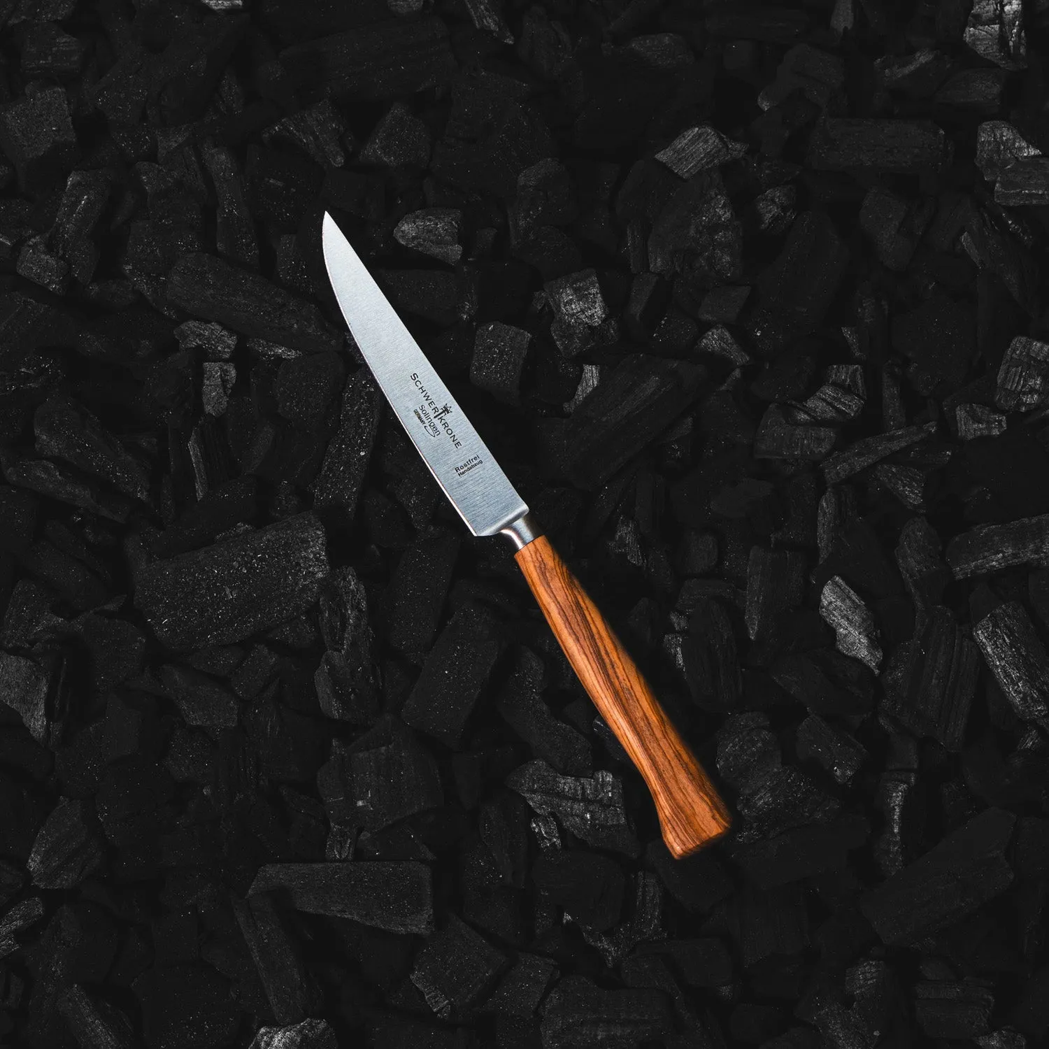 Schwertkrone coltello multiuso 12 cm ulivo forgiato