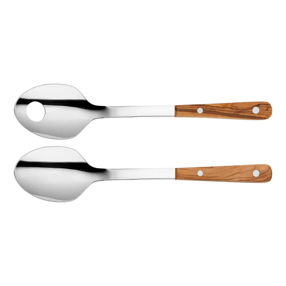 Schwertkrone Set Insalata 2pz 25 cm Acciaio Olivo