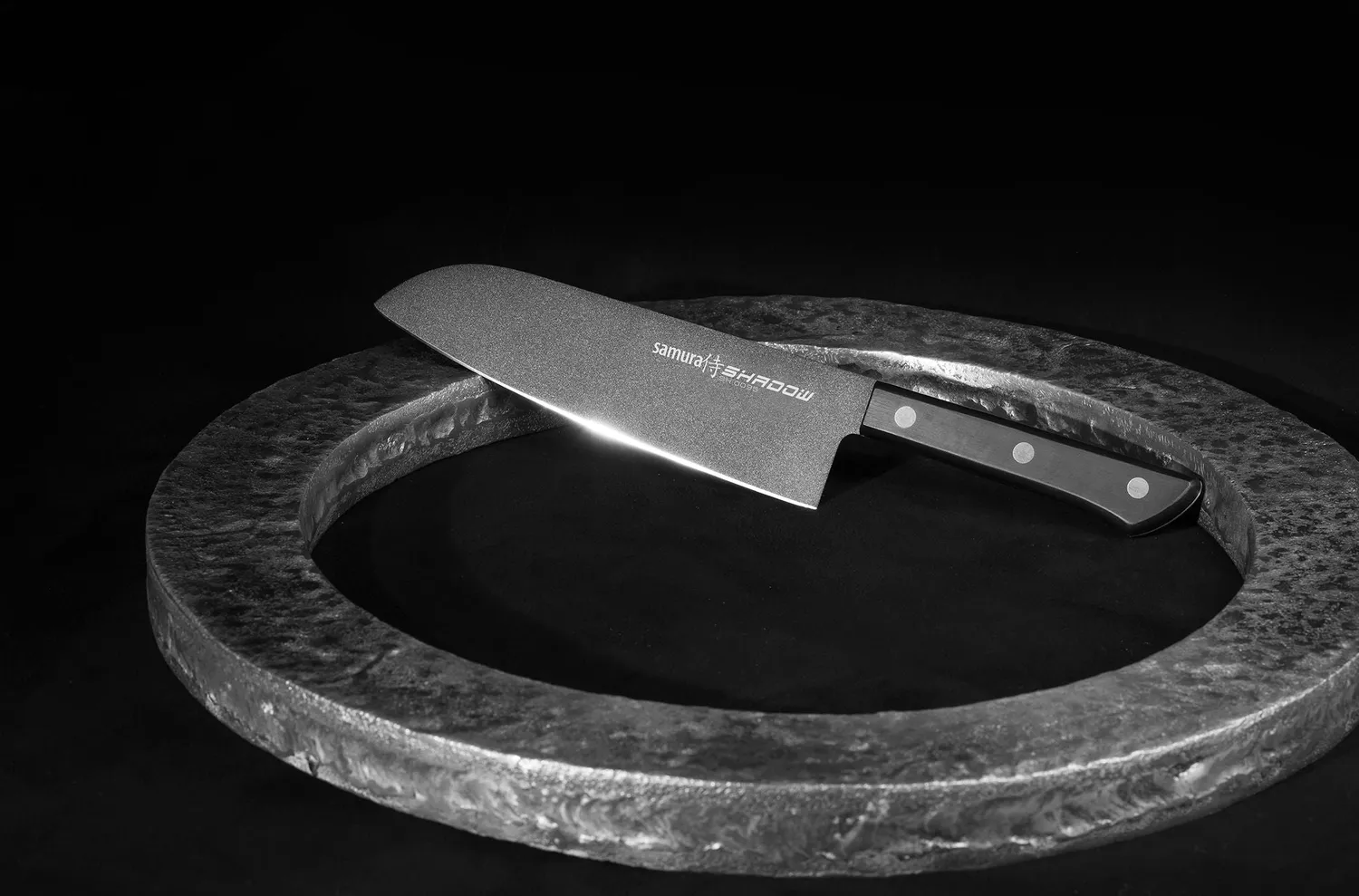 Samura Shadow SH-0095 coltello santoku 175mm antiaderente