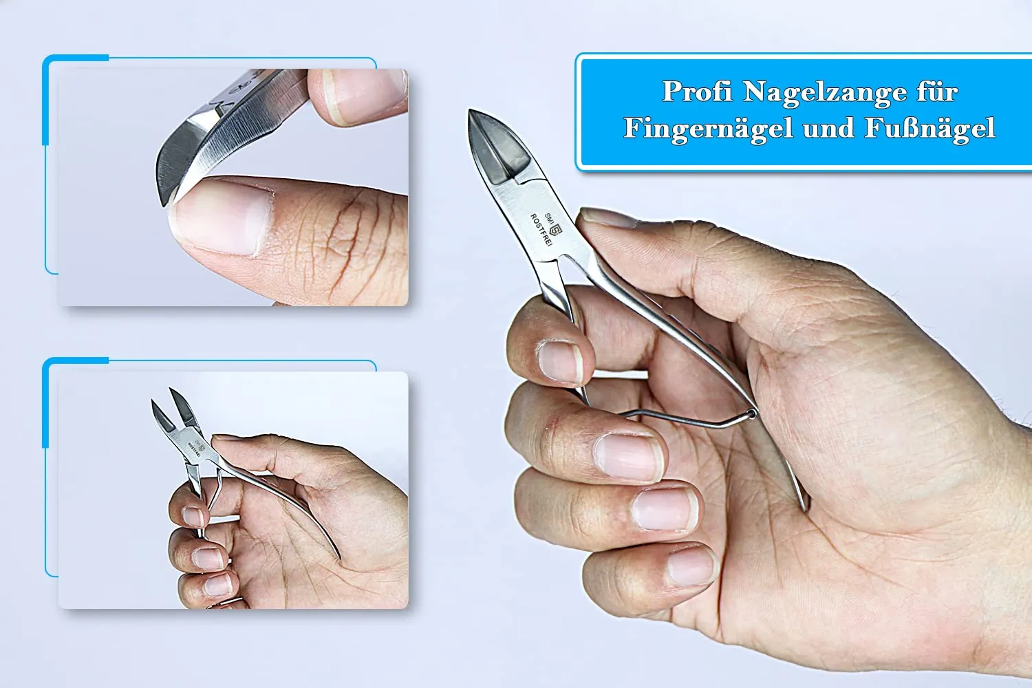 SMI Tronchesino Unghie 12 cm Manicure Pedicure Inox