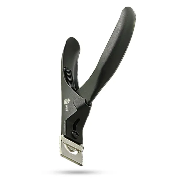 SMI Tagliaunghie Acrilico Tip Cutter nero acciaio inox