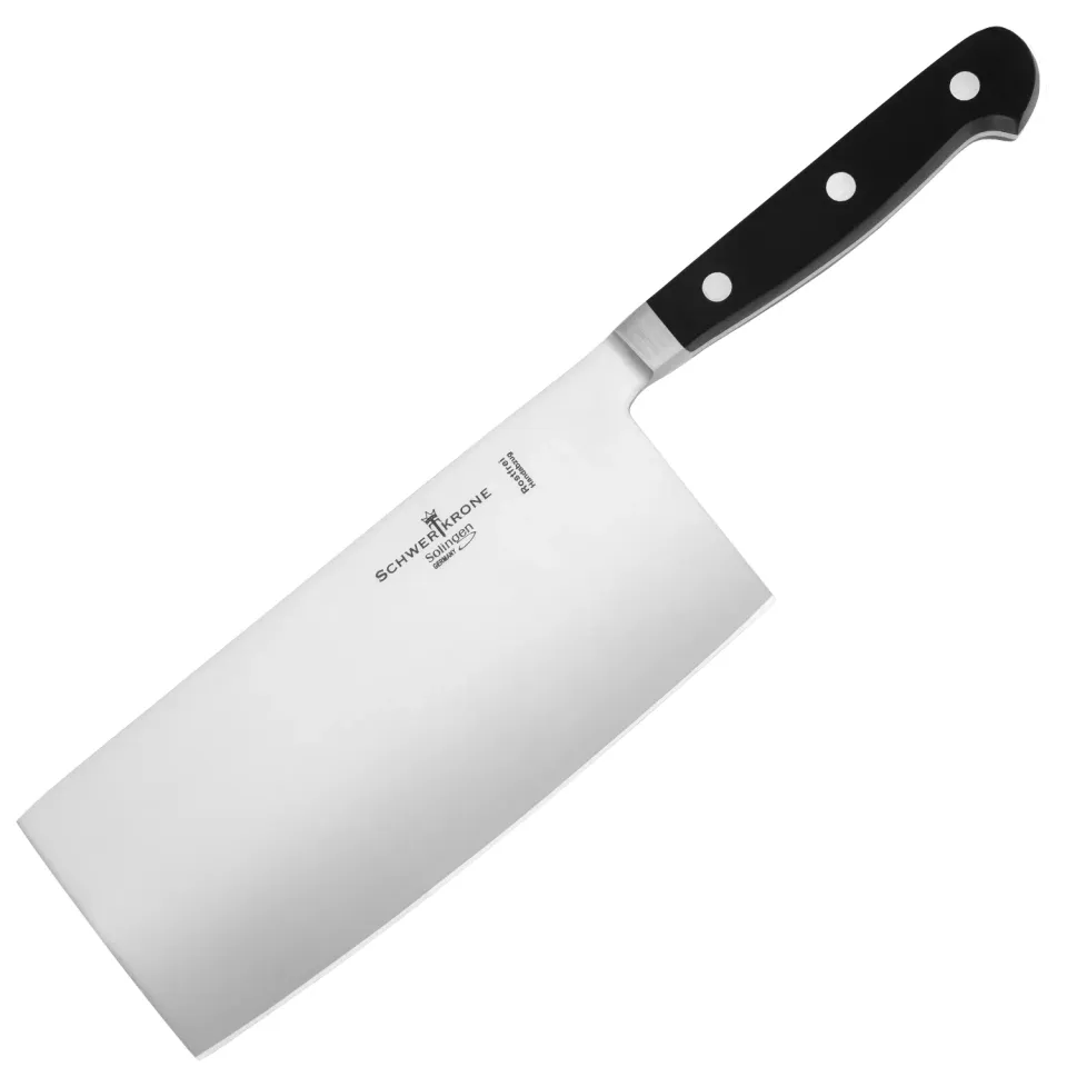 Schwertkrone Siegmund Weber coltello cinese 18 cm nero