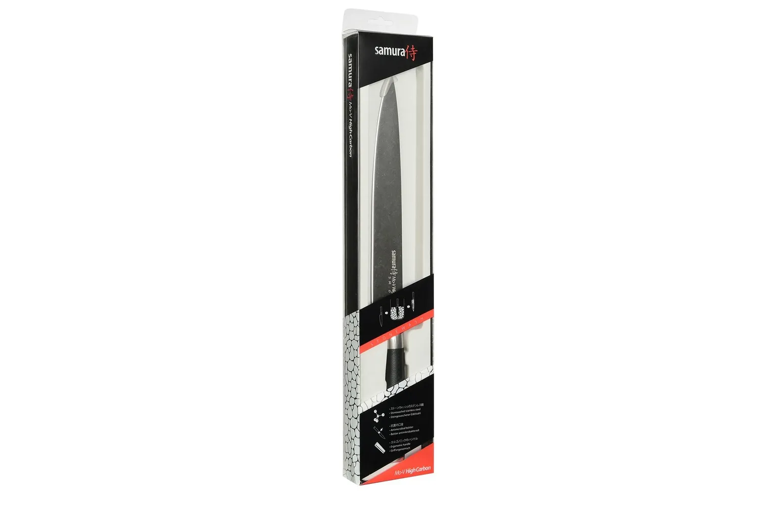 Samura Mo-V Stonewash SM-0045B coltello affettare 230 mm