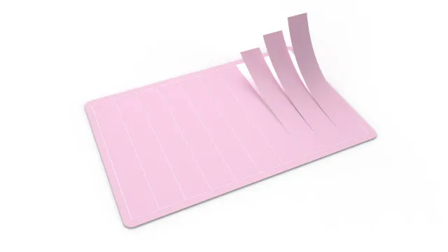 Wicked Edge film diamantato 1 micron strisce lucidatura specchio