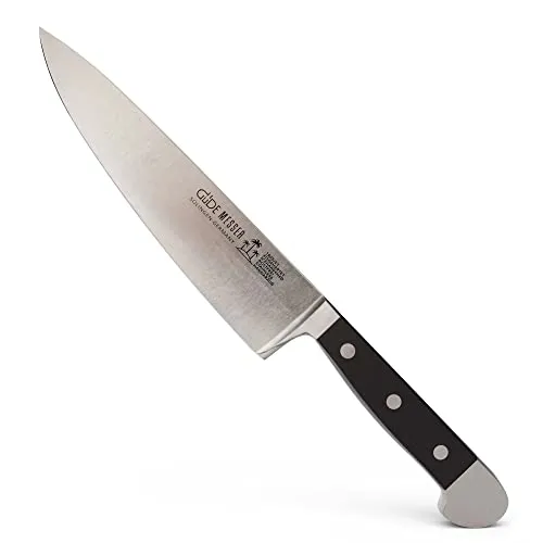 Güde Alpha coltello cuoco 21 cm POM nero