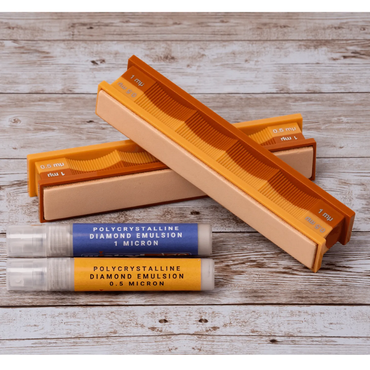 Wicked Edge 1/0.5 Micron coramelle pelle emulsione lucidatura