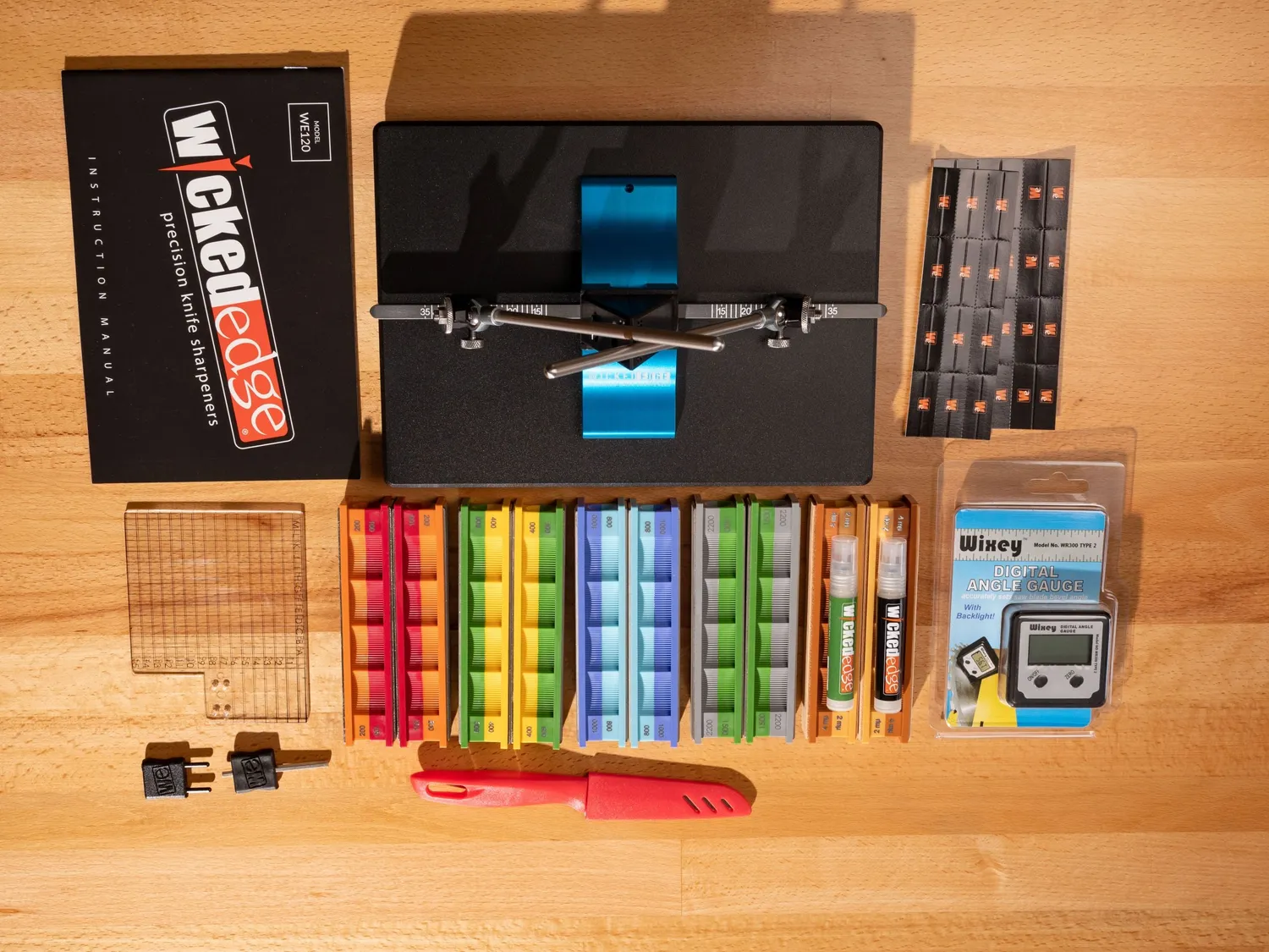 Wicked Edge WE120 Pro-Pack II affilacoltelli base quarzo