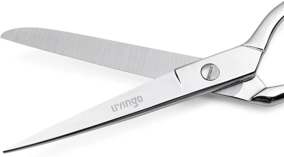 LIVINGO 8" Forbici Sarto Tessuto Acciaio Oro