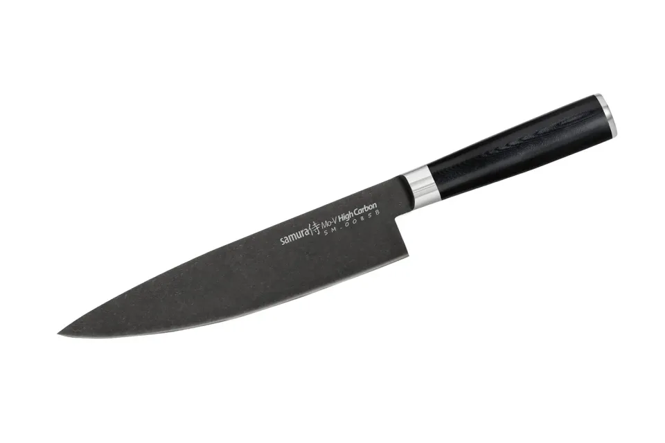 Samura Mo-V SM-0085B coltello chef 200mm stonewash