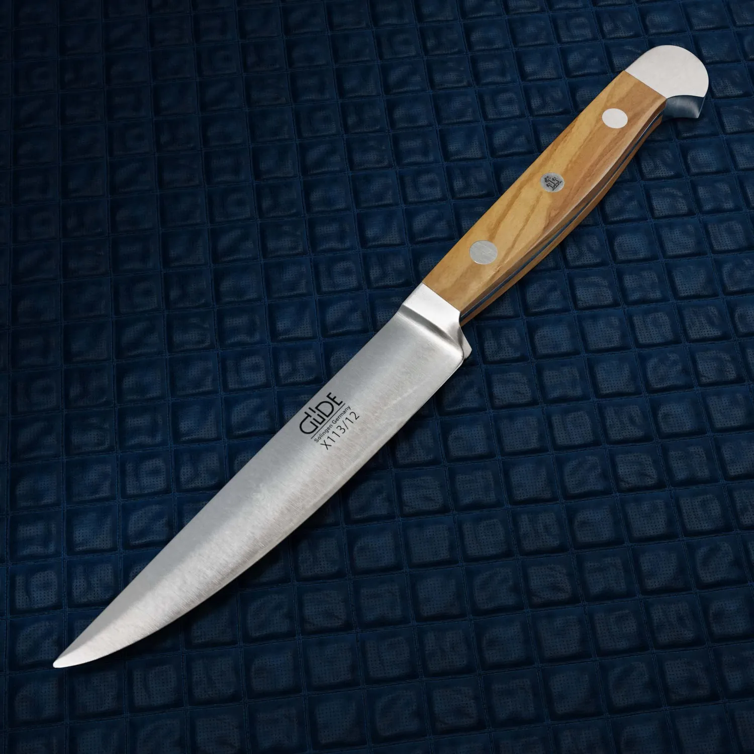 Güde Alpha Olive coltello bistecca 12 cm ulivo forgiato