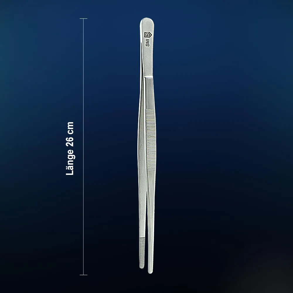 SMI Pinze Cucina Dritte 26 cm Acciaio Inox BBQ