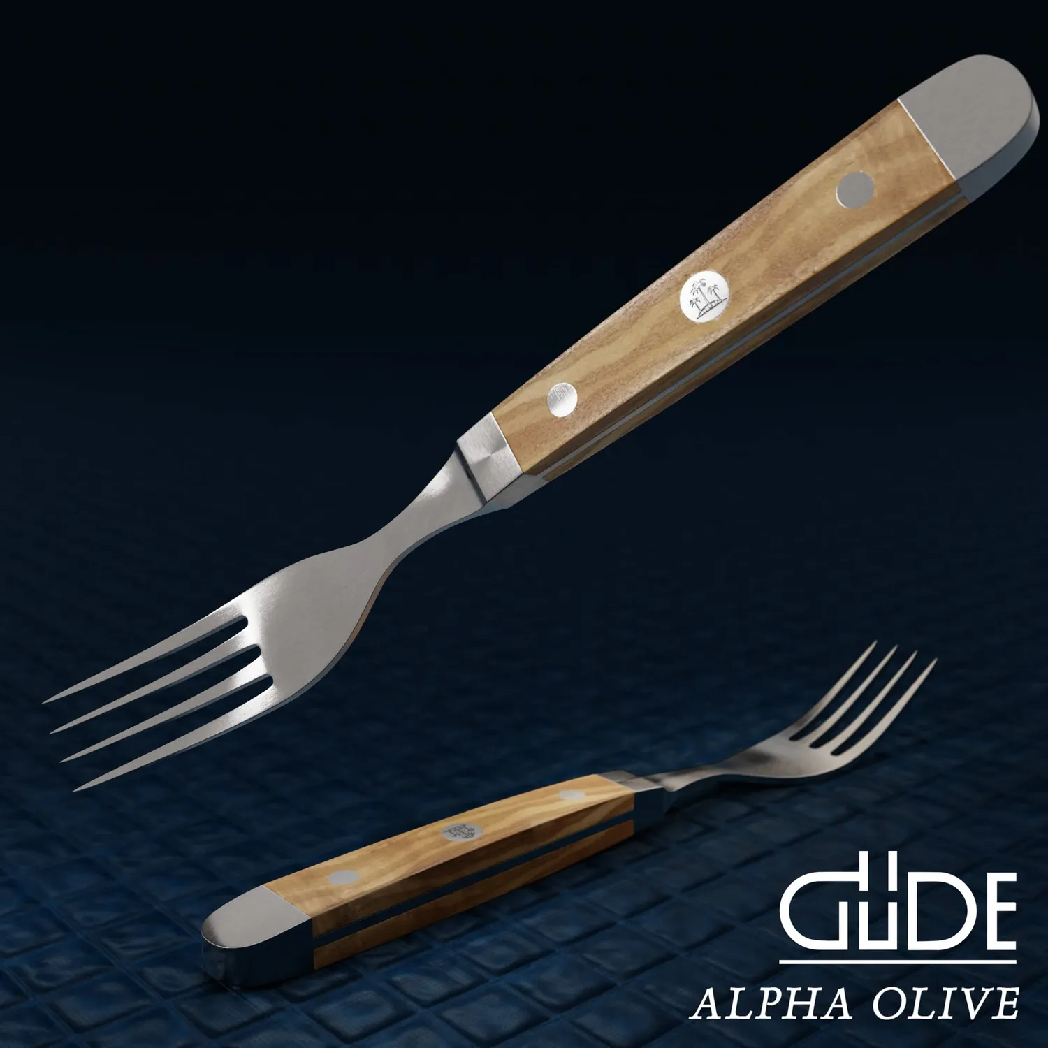 Güde Alpha-Olive X765/21 Coltello Prosciutto 21 cm Ulivo