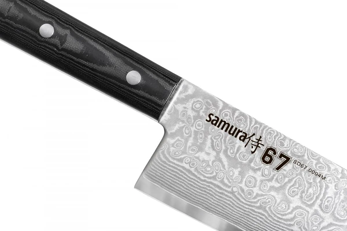 Samura 67 Damascus SD67-0094M santoku damasco 61 HRC
