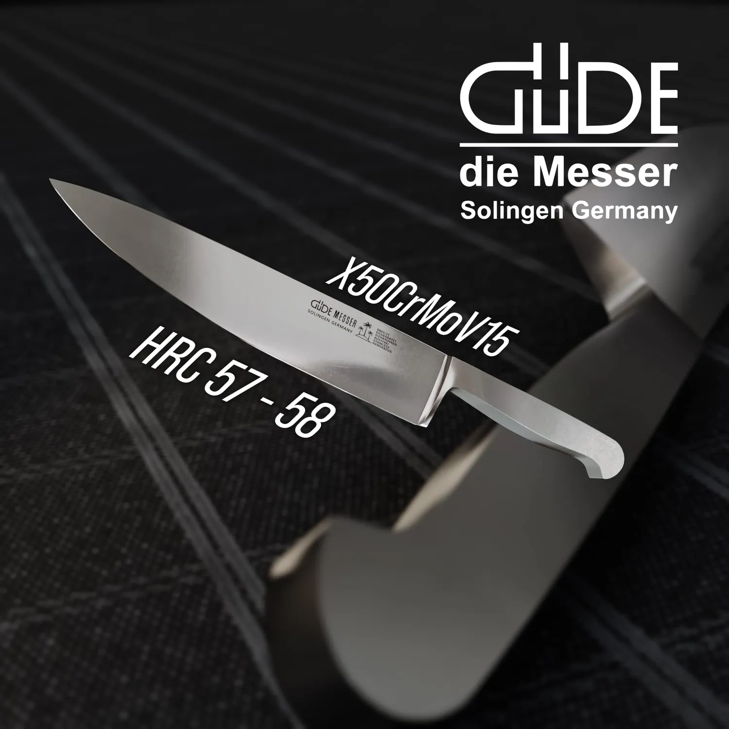 Franz Güde Kappa coltello cuoco 21 cm acciaio forgiato