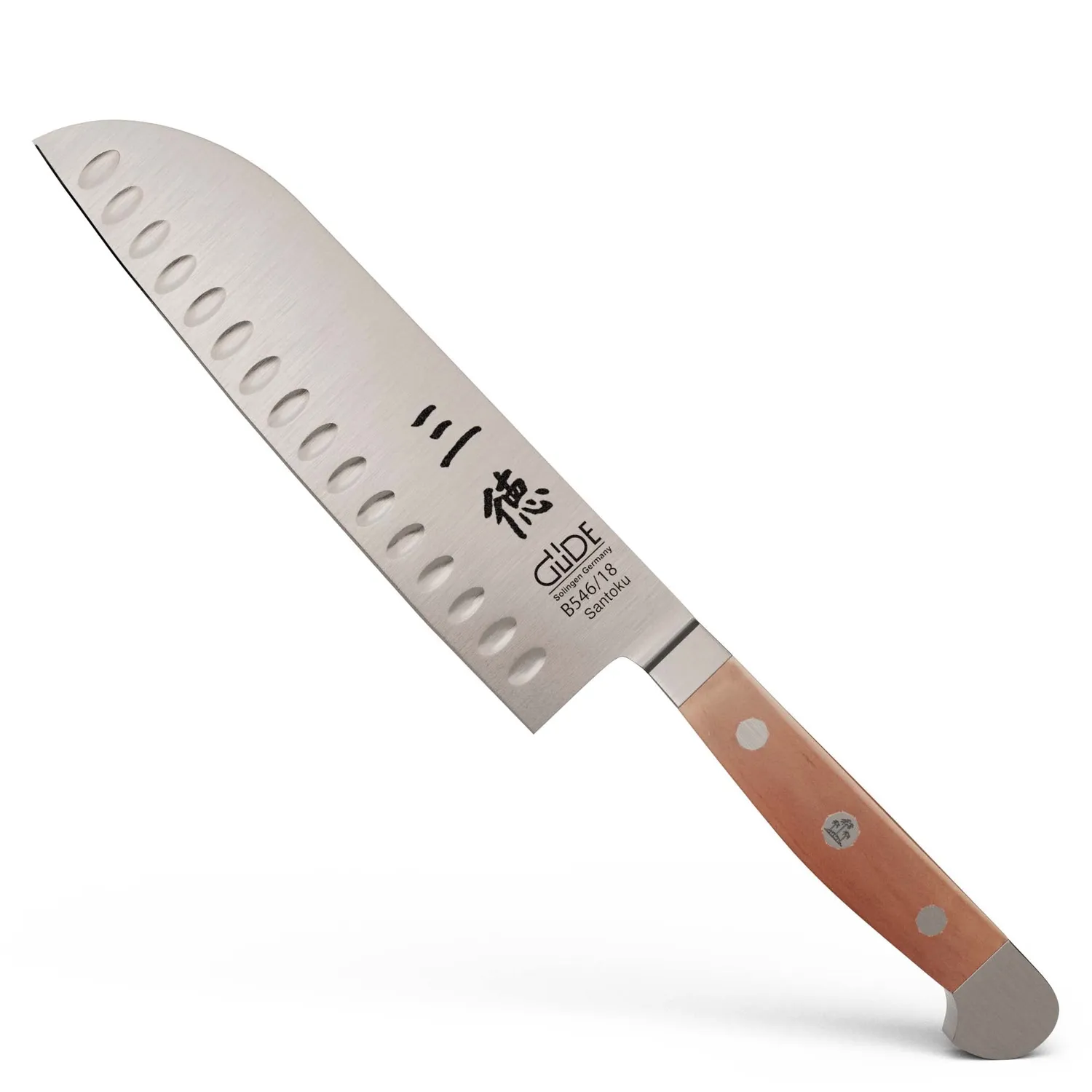 Güde Alpha Olive Santoku 18 cm coltello ulivo