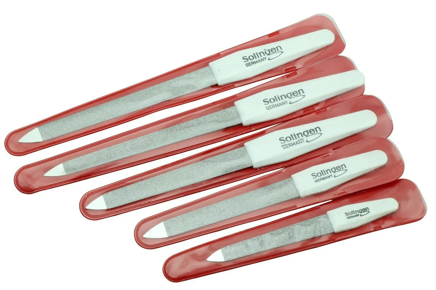 SMI Solingen Set 5 Lime Unghie Zaffiro Doppia Grana