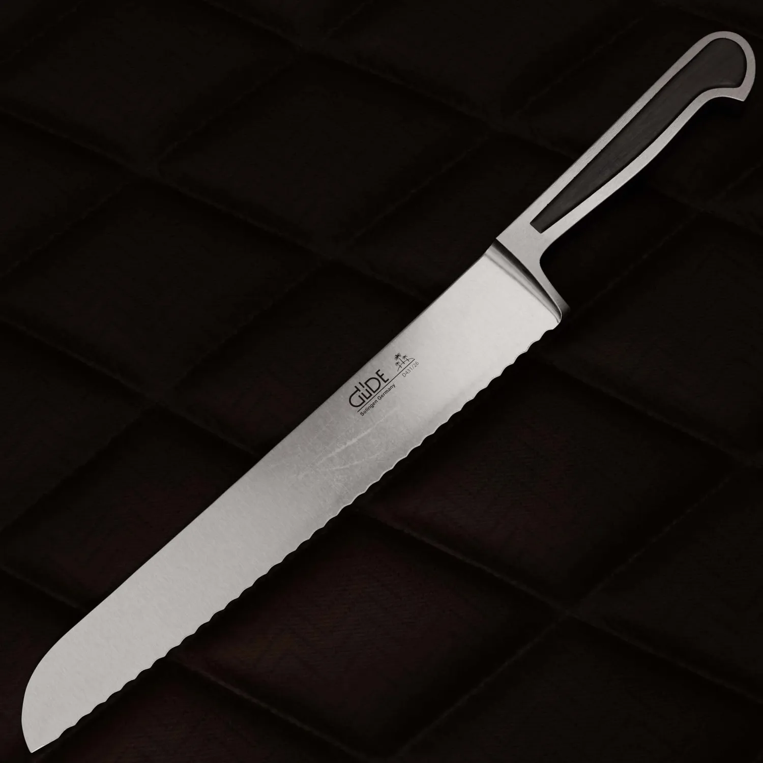 Güde Delta Coltello Pane Forgiato 26 cm Granadilla