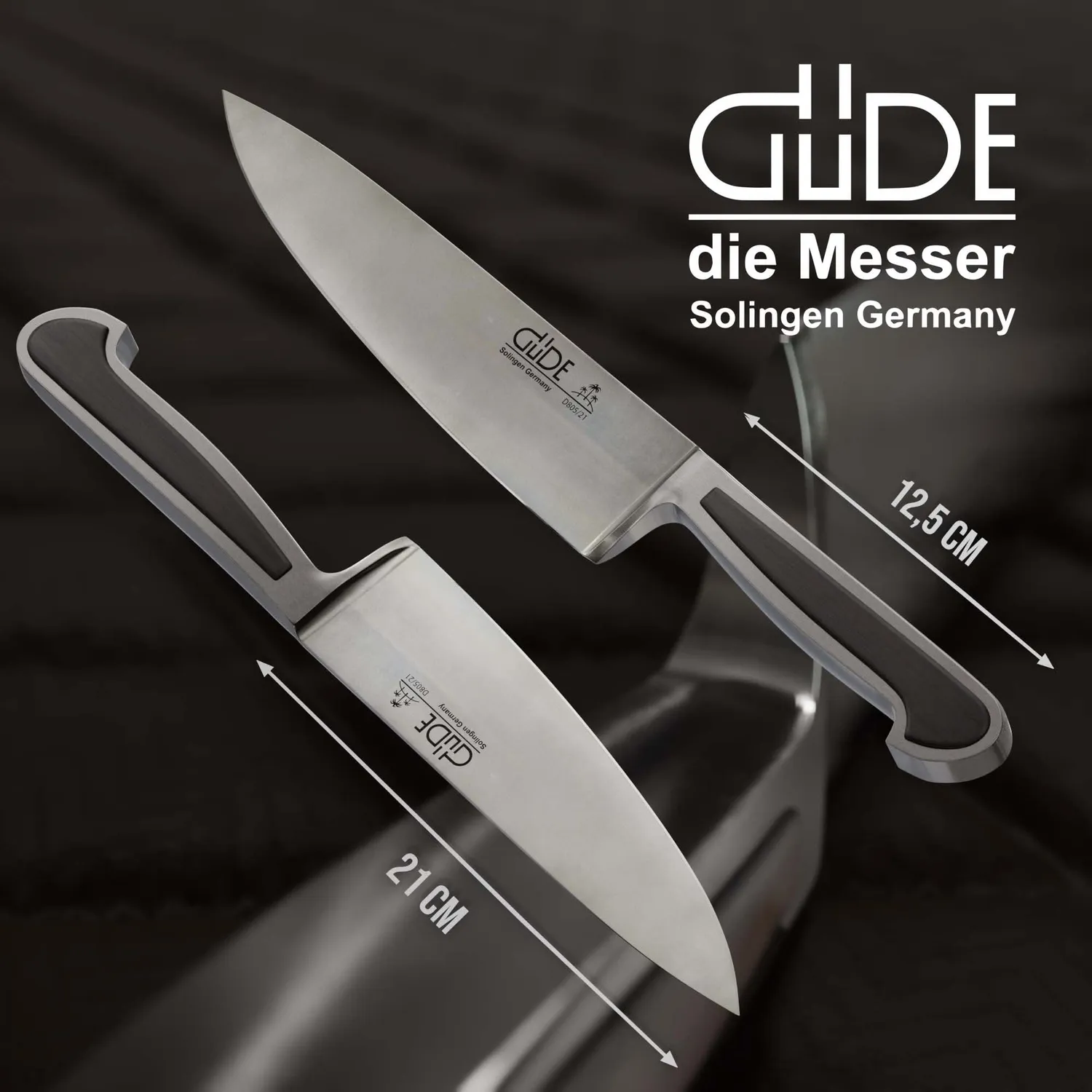Güde Delta D805/21 Coltello Cuoco 21 cm Granadilla