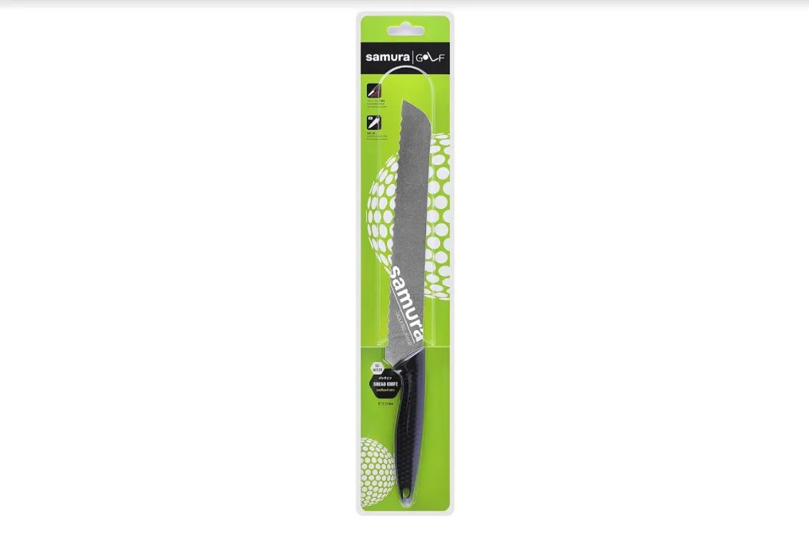 Samura Golf Stonewash SG-0055B coltello pane 230 mm seghettato