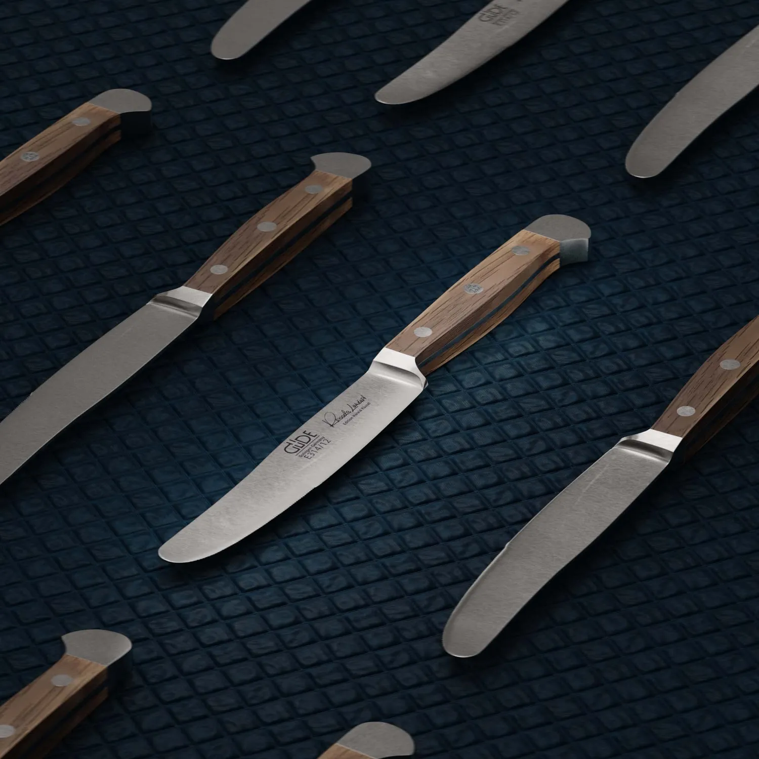 Güde Alpha Fasseiche coltello tavola 12 cm quercia forgiato