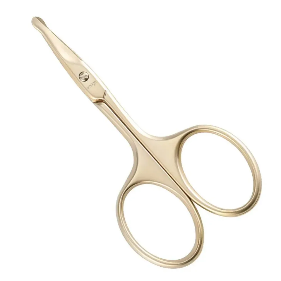 LIVINGO 8285 forbicine naso e baffi 2 pz punta tonda curve