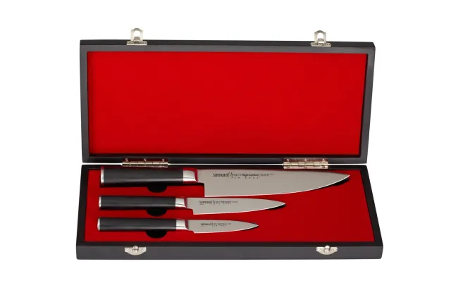 Samura Mo-V SM-0220 set coltelli 3 pezzi AUS-8