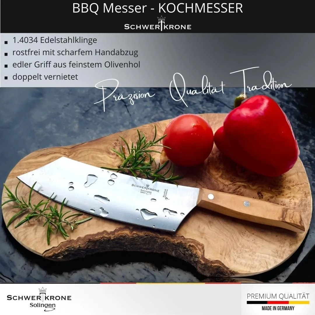Schwertkrone Olive Classic BBQ 22 cm Griglia